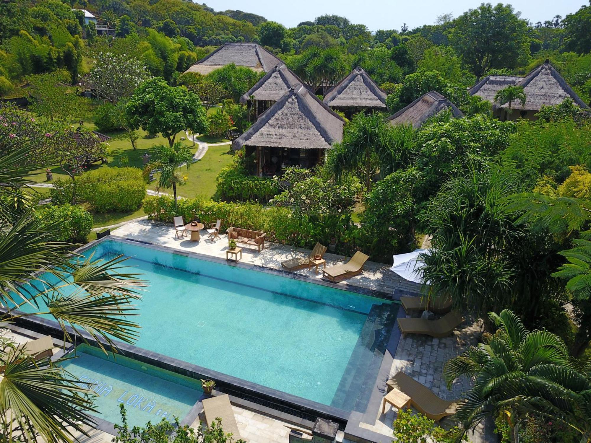 Sunia Loka Bungalows & Dive Center Pemuteran Exterior foto